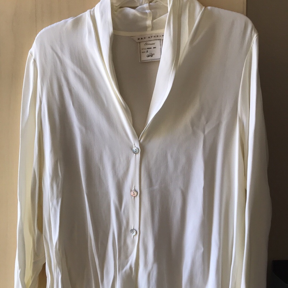NWOT Max Studio Classic Blouse - Y2K Vintage